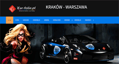 Desktop Screenshot of car-folie.pl