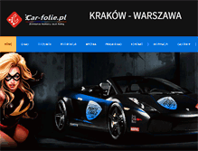 Tablet Screenshot of car-folie.pl